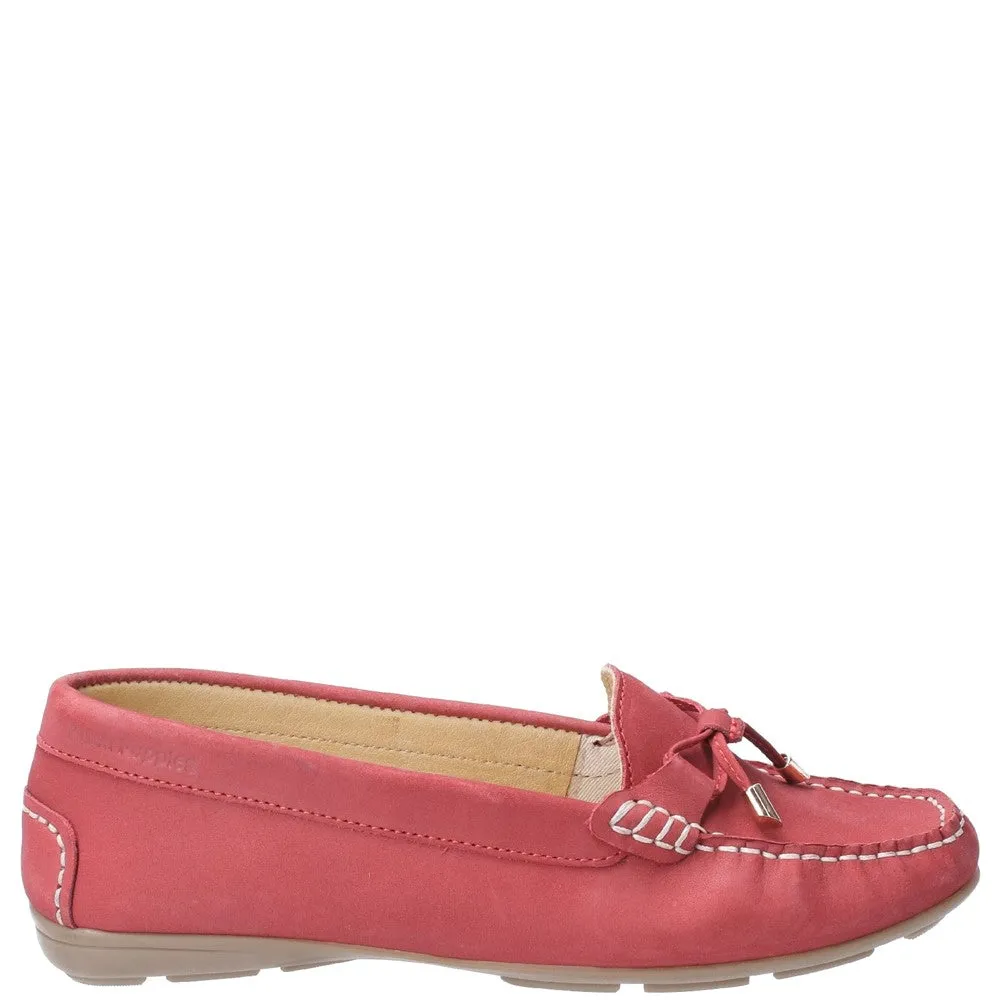 Red Maggie Slip-On Toggle Shoes Effortless Footwear
