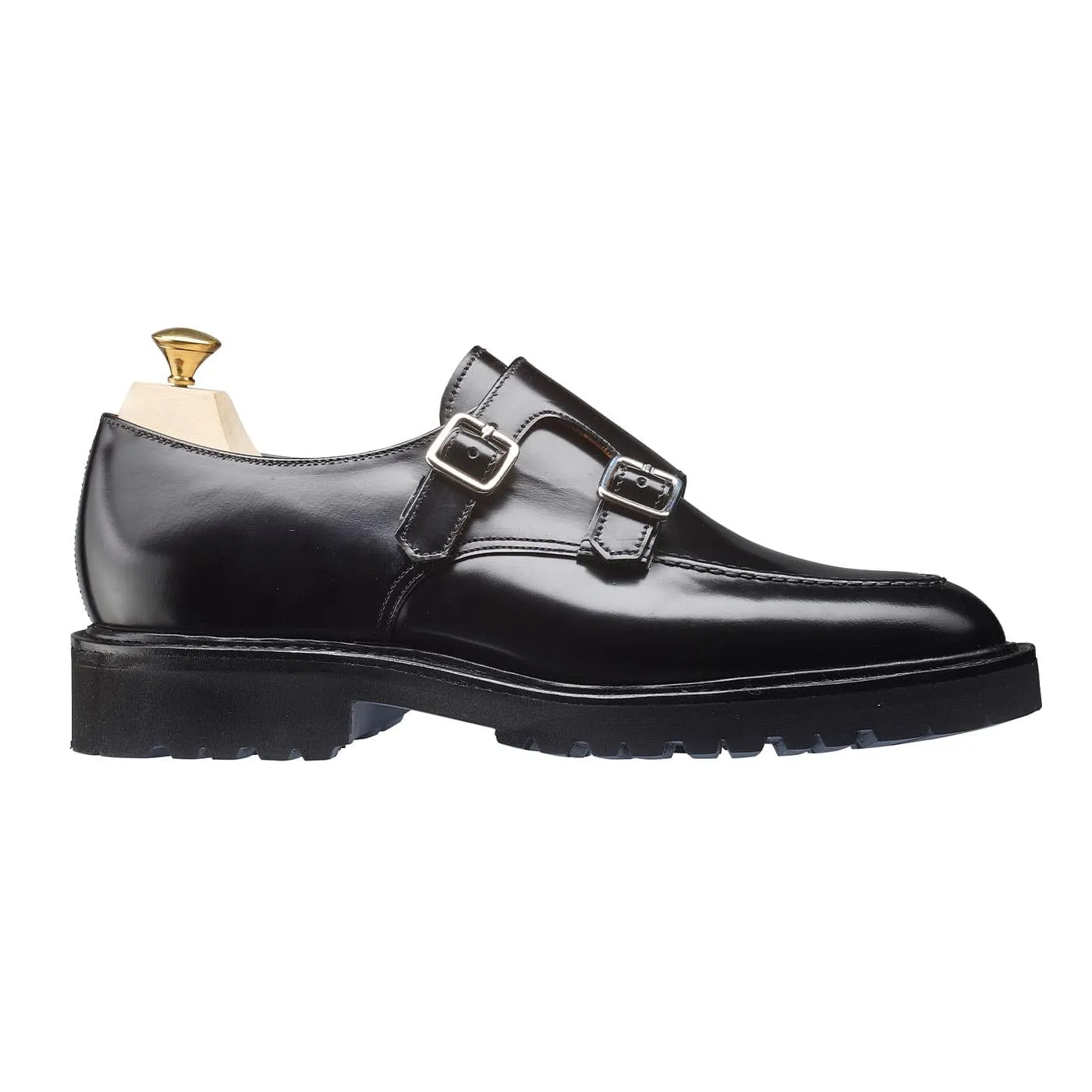 Ava in Black Cavalry Calf American Edge Reinforced toe