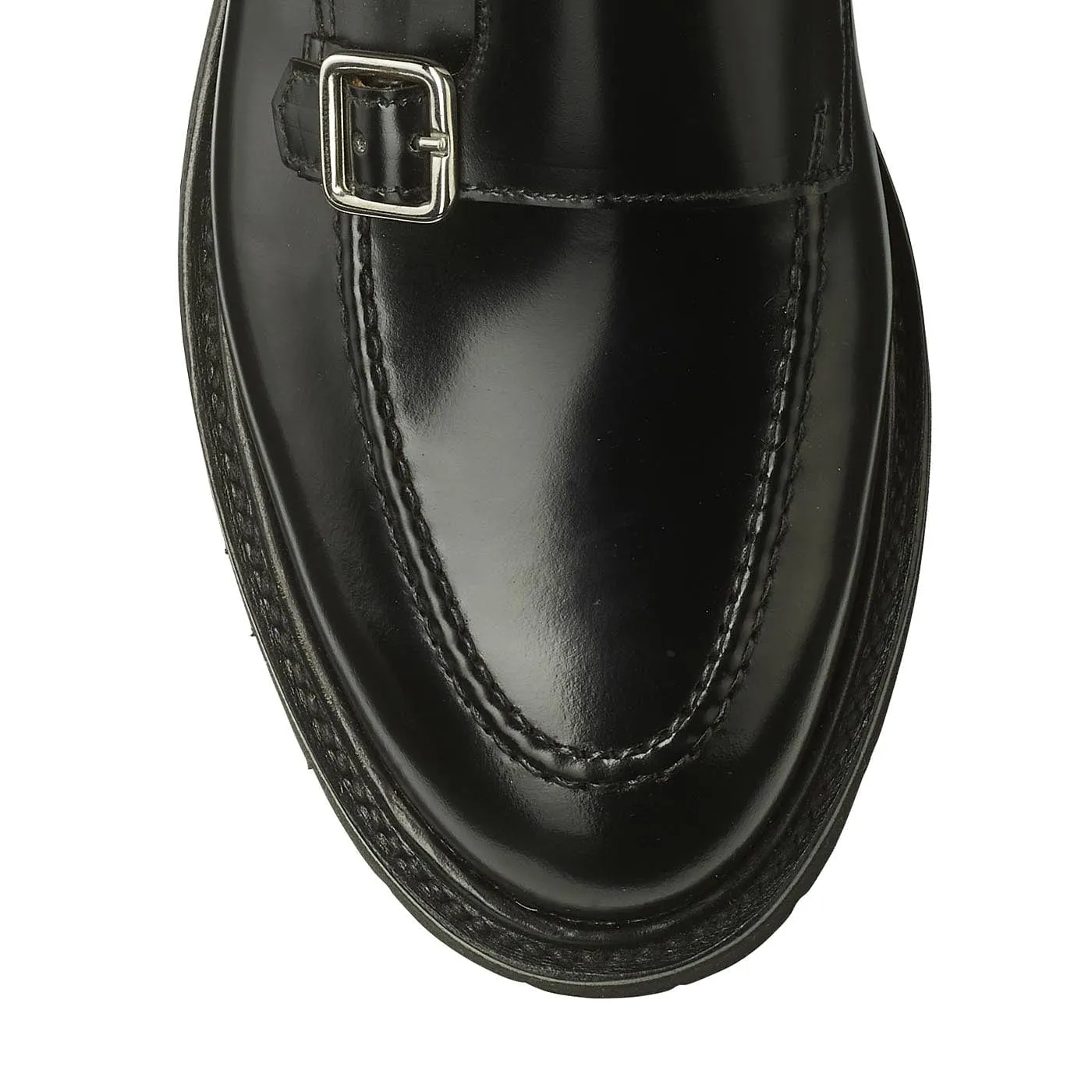 Ava in Black Cavalry Calf Soft Pad Secure Grip