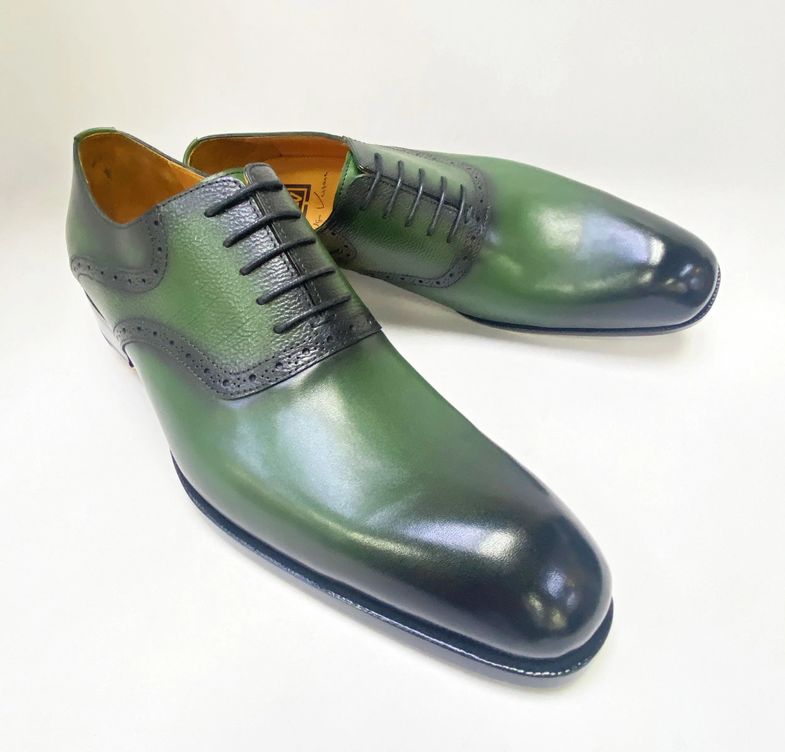 Stable construction Smooth Soles Style: 2024-1233-Green