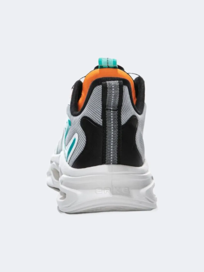 Calm Mood Erke Kids-Boys Running Shoes White/Blue Green
