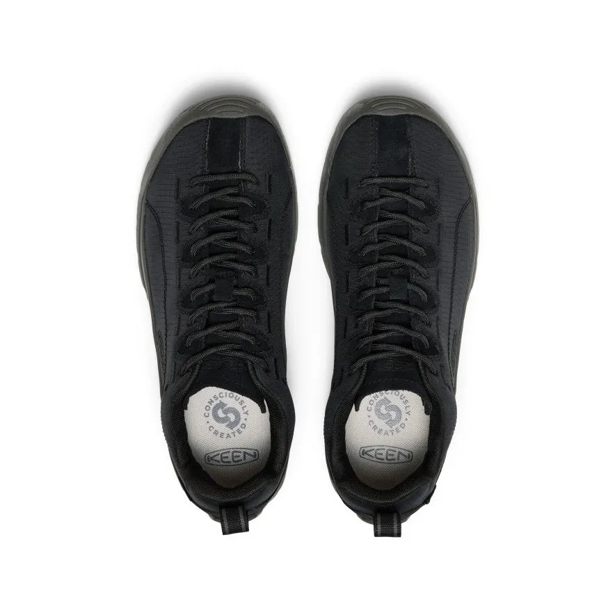 Quick Fit heel cup Women's Jasper Nylon Waterproof Sneaker  |  Black/Black