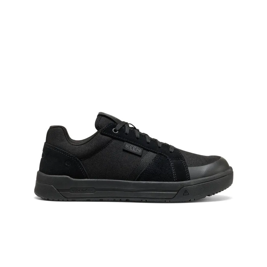 Soft Tone Low Arch Men's Kenton ESD Work Shoe (Soft Toe)  |  Black/Black