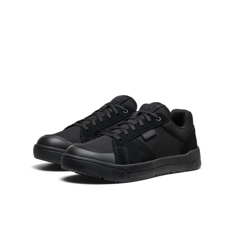 Happy Move Men's Kenton ESD Work Shoe (Soft Toe)  |  Black/Black