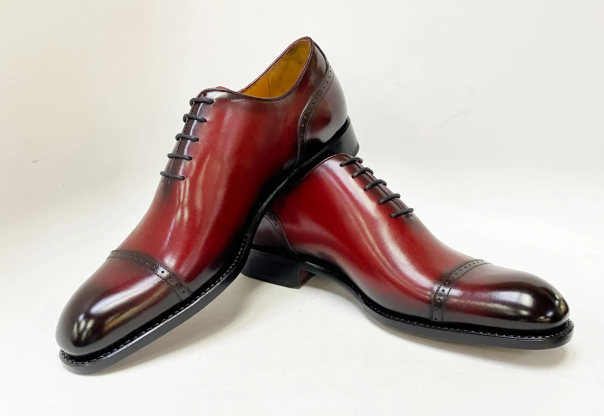 Style: Anthony-Burgundy Vital Step Rubber Sole