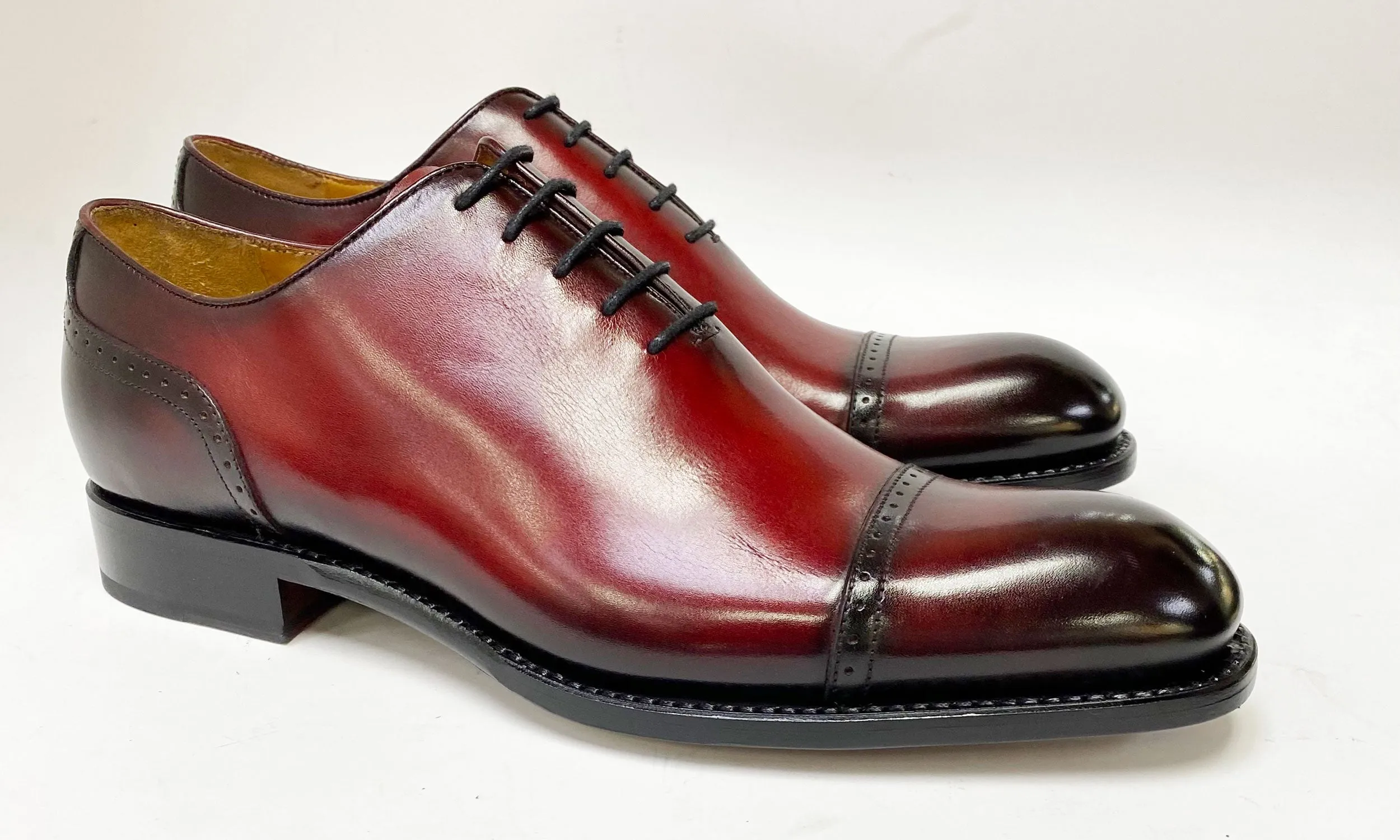 White Clean Shockproof Style: Anthony-Burgundy