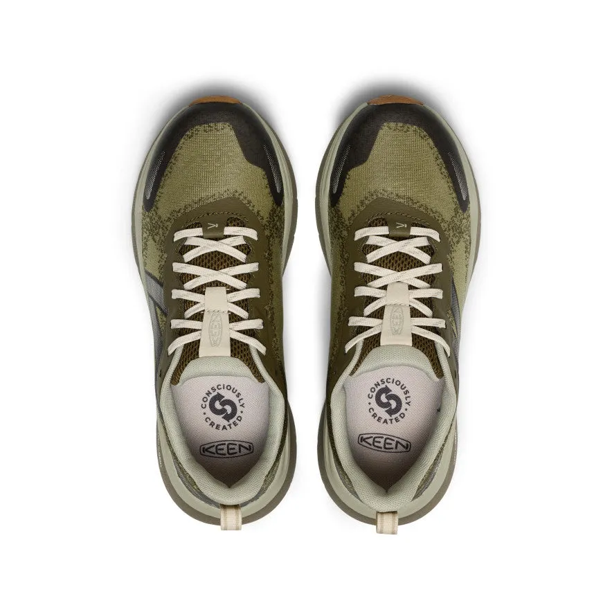 orthopedic Women's Leiki Speed Hiking Shoe  |  Dark Olive/Birch