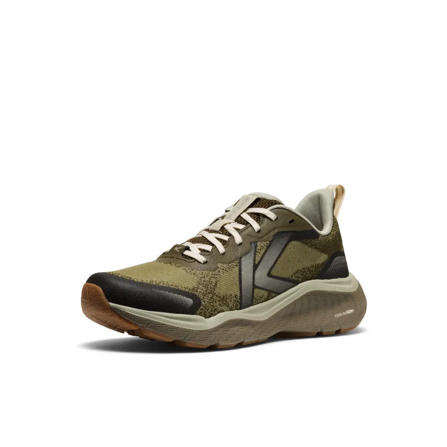 Heel Cushion Women's Leiki Speed Hiking Shoe  |  Dark Olive/Birch