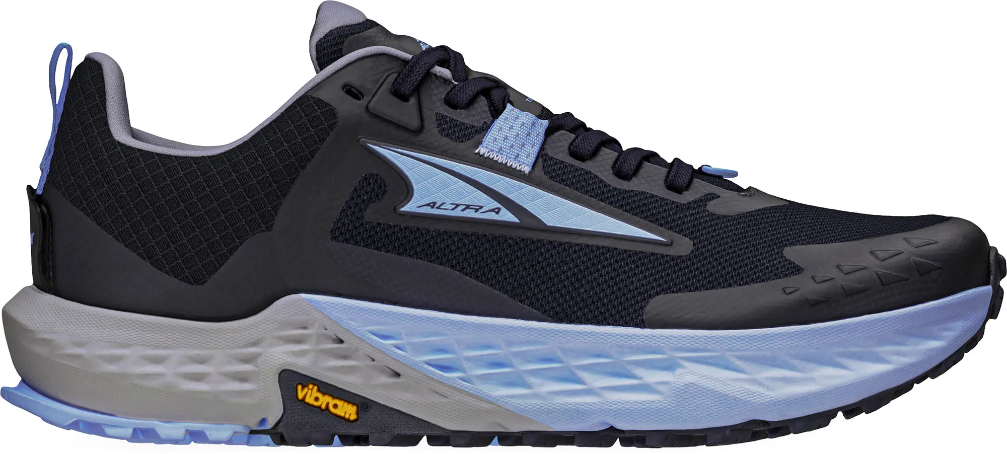 Built to keep up with fast-paced dynamic routines Altra Timp 5 Womens Trail Running Shoes - Blue