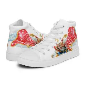 Women??s Rincewind Running High Top Canvas Shoes - Free Shipping *US SIZES SHOWN! USE CHART! Freedom Steps