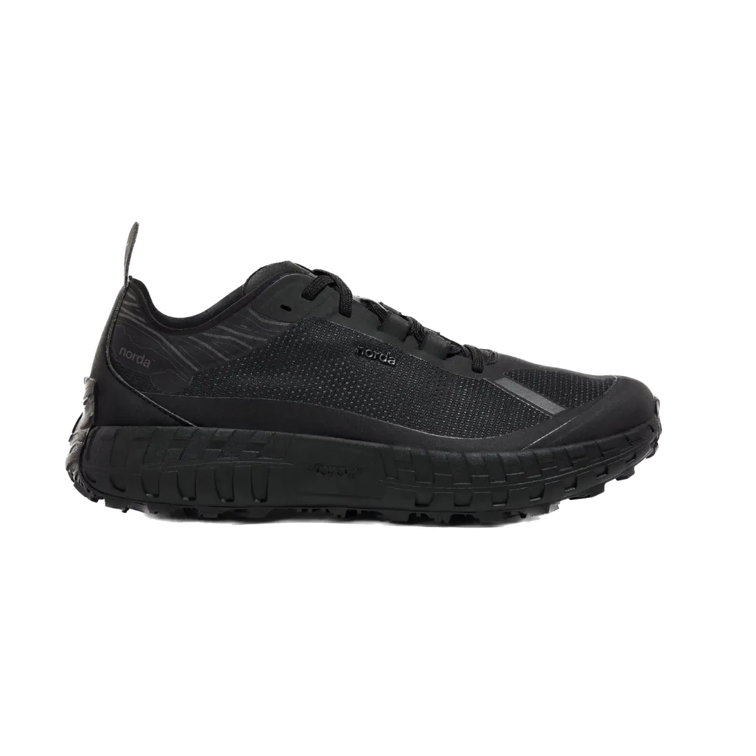 Norda Women's 001 Core Trail Running Shoes (Stealth Black) Functional Design Ankle Secure