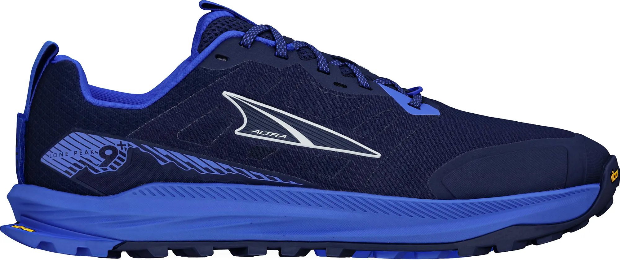 Wrinkle Resistant Knee friendly Altra Lone Peak 9  Mens Trail Running Shoes - Blue