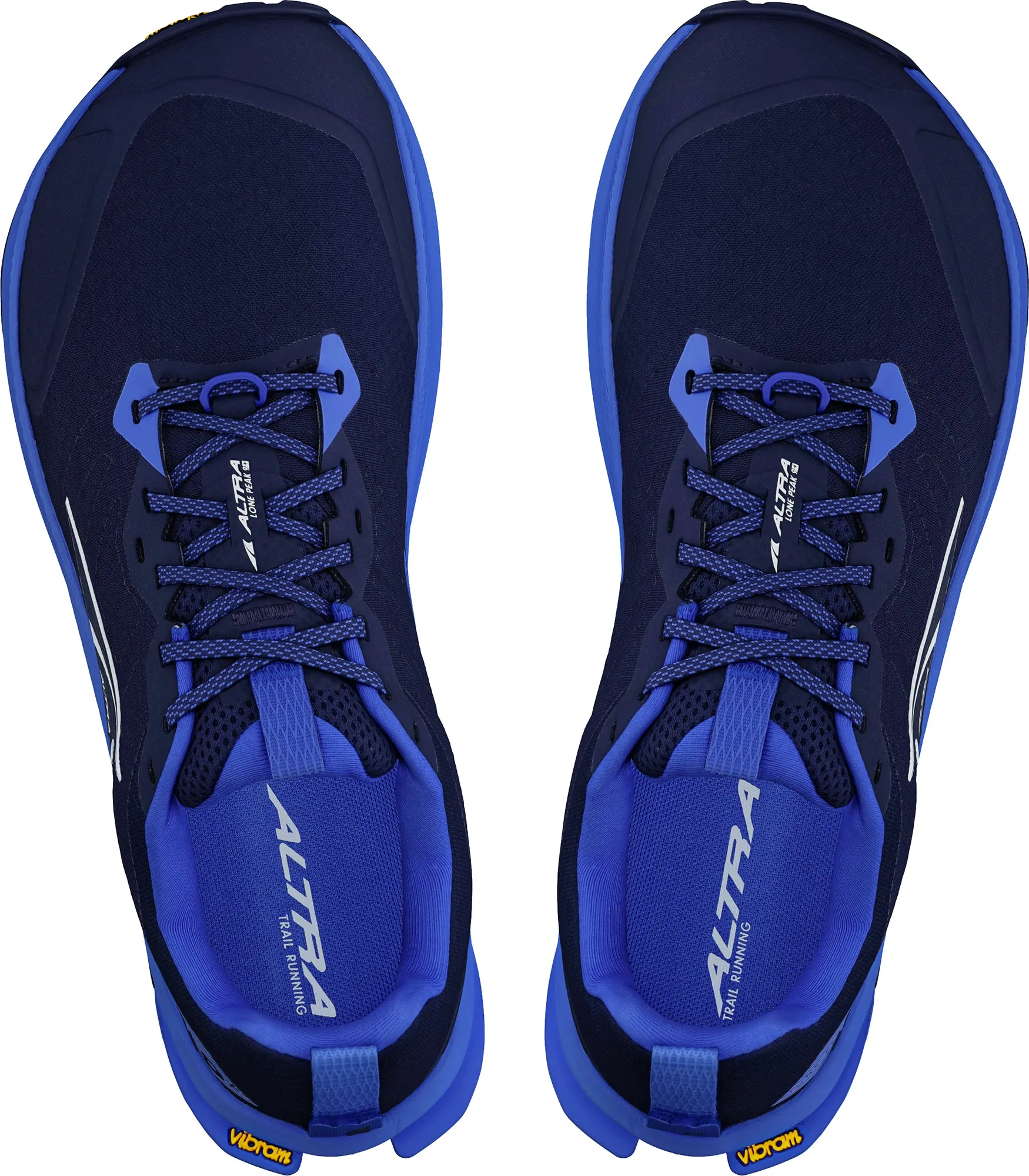 Altra Lone Peak 9  Mens Trail Running Shoes - Blue Odor Resistant