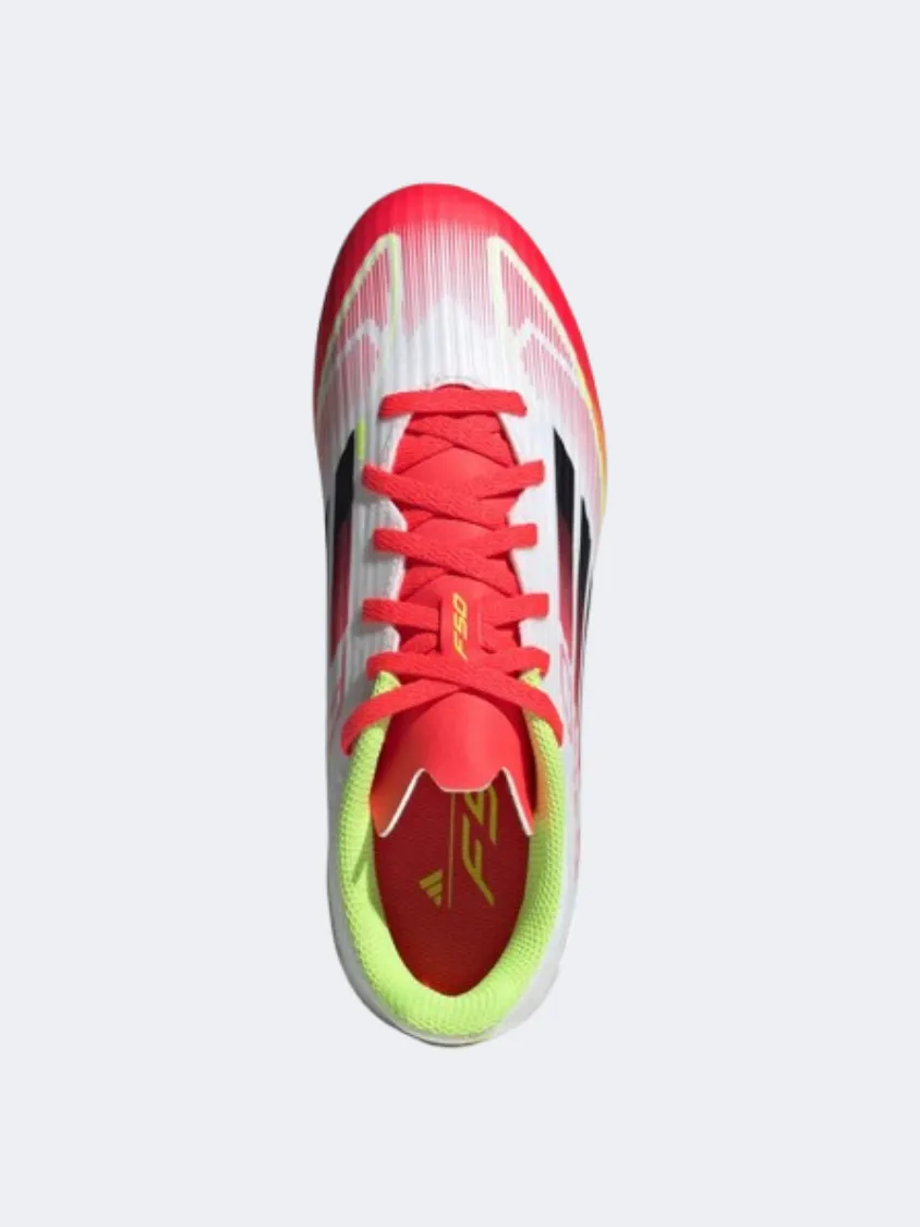 Adidas F 50 League Fg Mg Kids Football Shoes White/Black/Yellow replacement shoes