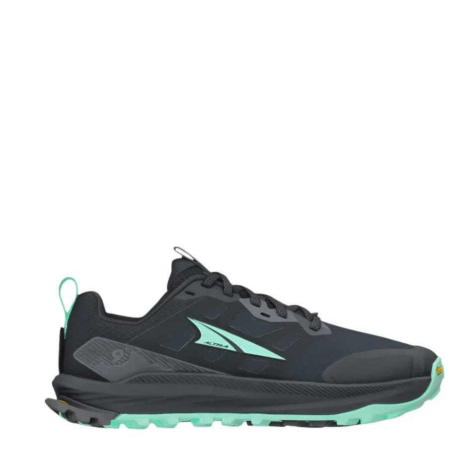 Easy to Wear ethically - produced Altra Women's Lone Peak 9   Trail Running Shoes in Teal Black SS25