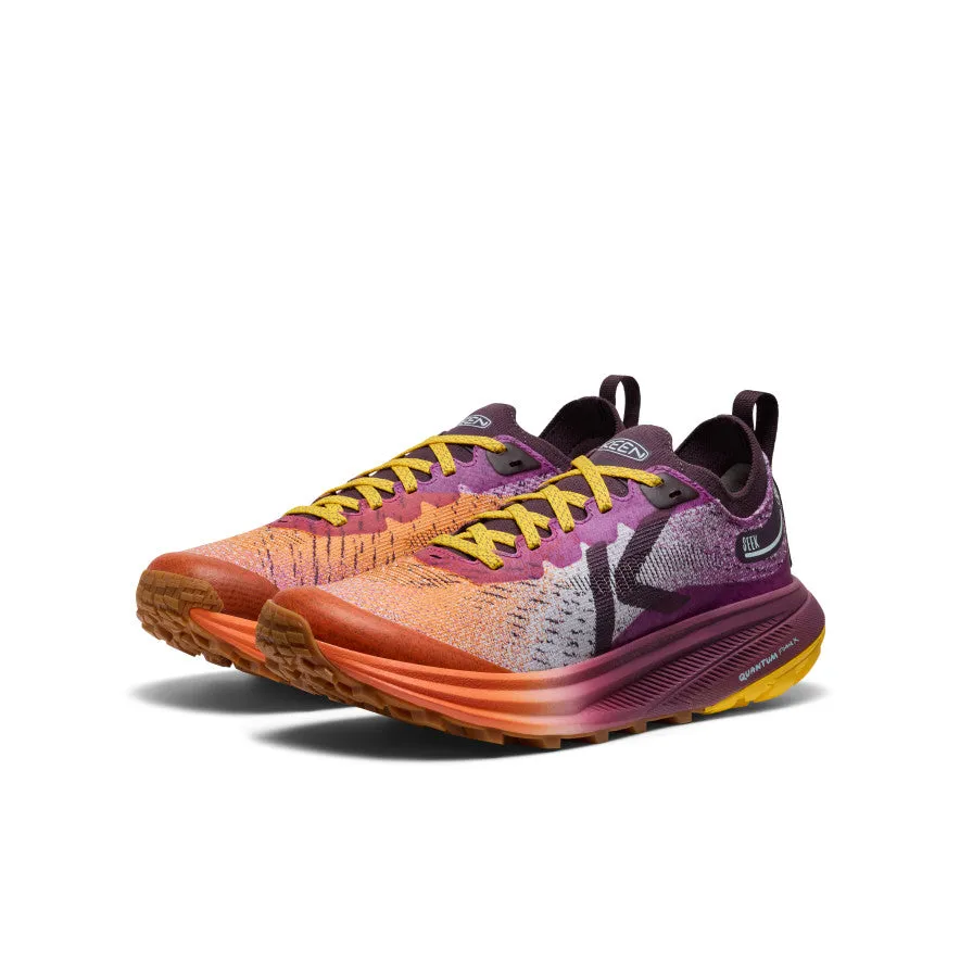 Balanced Base Padded Base Women's Seek Trail Running Shoe  |  Willowherb/Orange Peel
