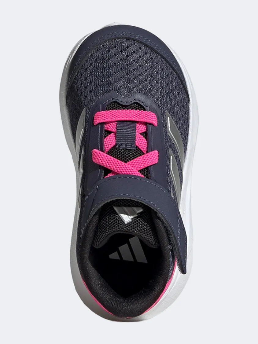 Adidas Duramo Sl Infant-Girls Running Shoes Navy/Metallic/Pink Comfort Bend