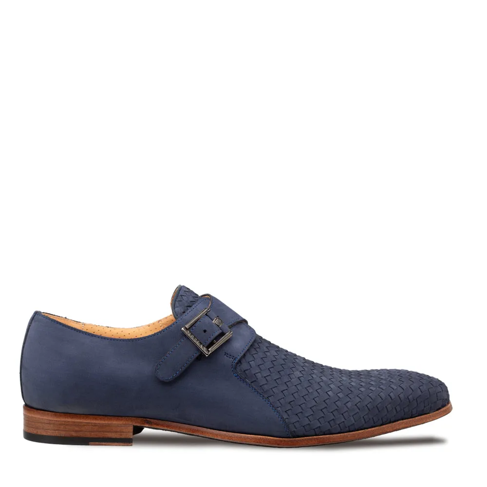 Open Toe Fast Fit Ayllon Woven Suede Monk Strap