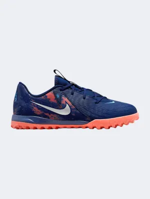 Nike Jr. Phantom Gx 2 Academy Gs-Boys Football Shoes Blue Void Wide toe box mid performance