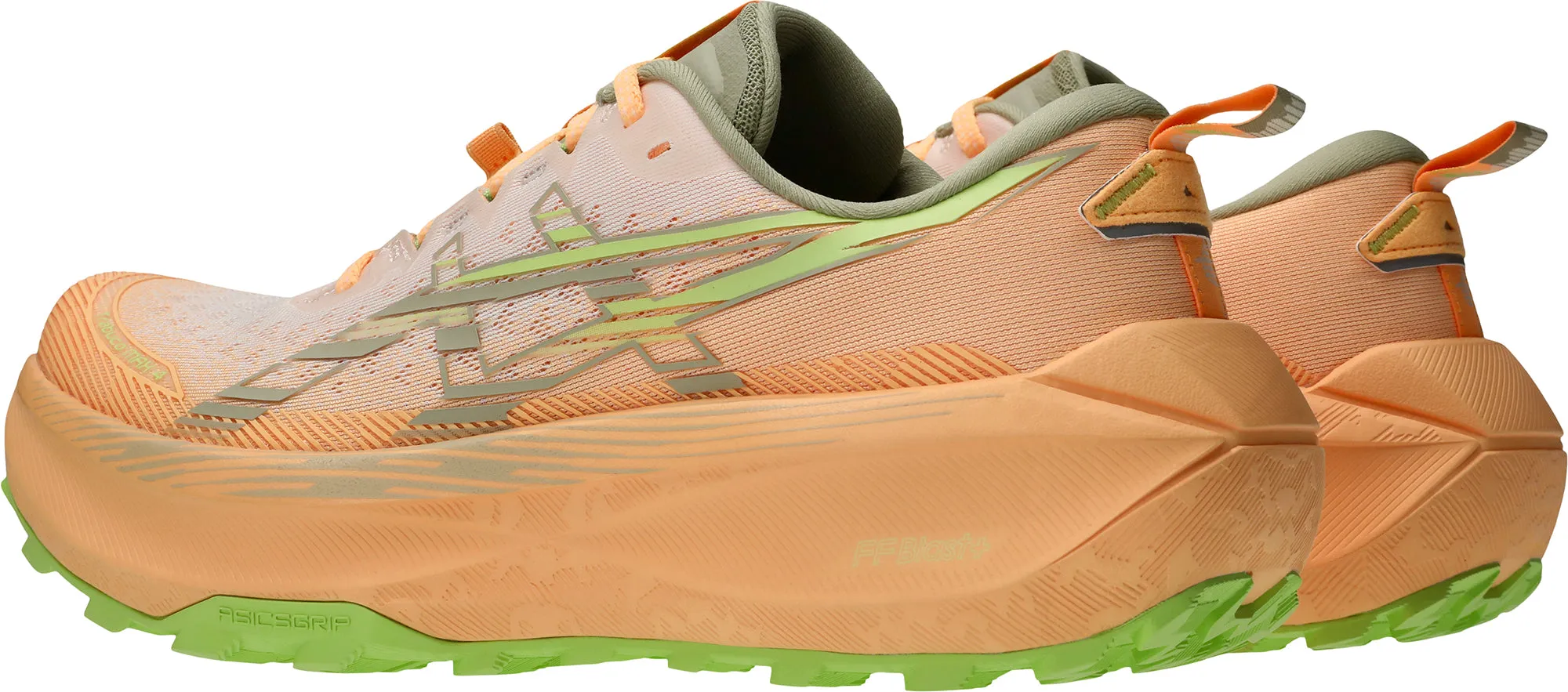Asics Trabuco Max 4 Mens Trail Running Shoes - Orange Anytime Wear