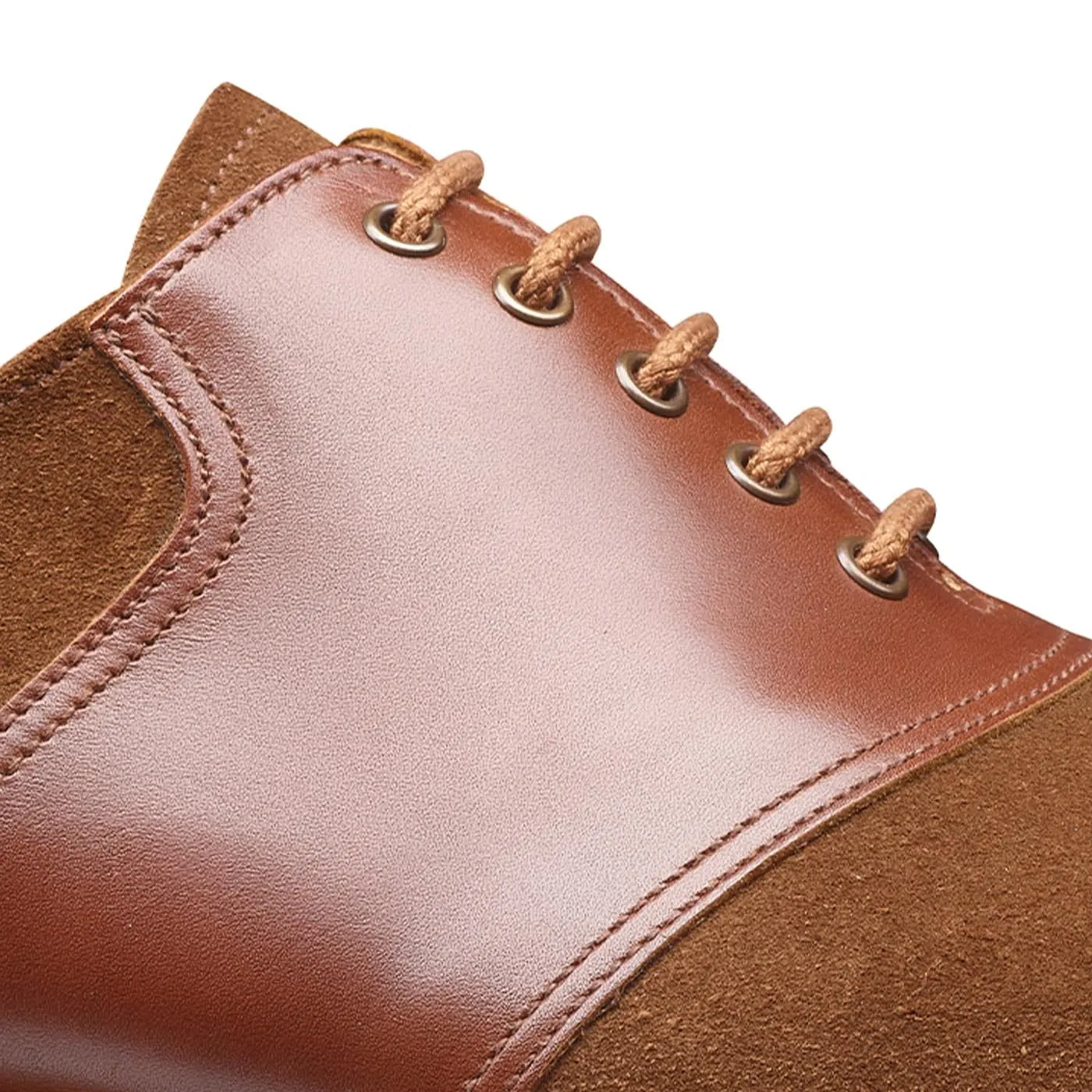 Penn Snuff Suede & Bracken Calf Leather Flex