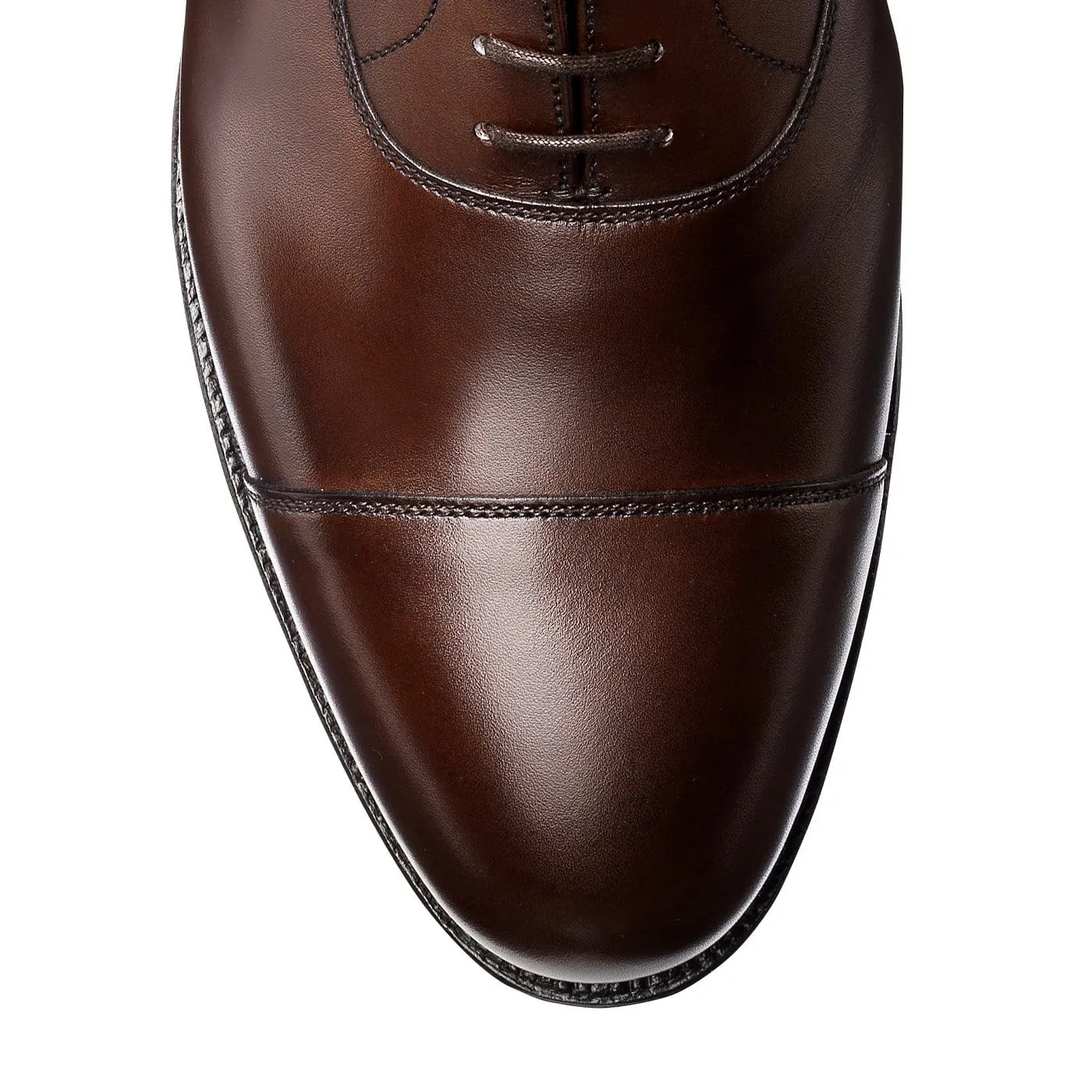 Quick Fashion Style Step Fit Connaught Dark Brown Burnished Calf