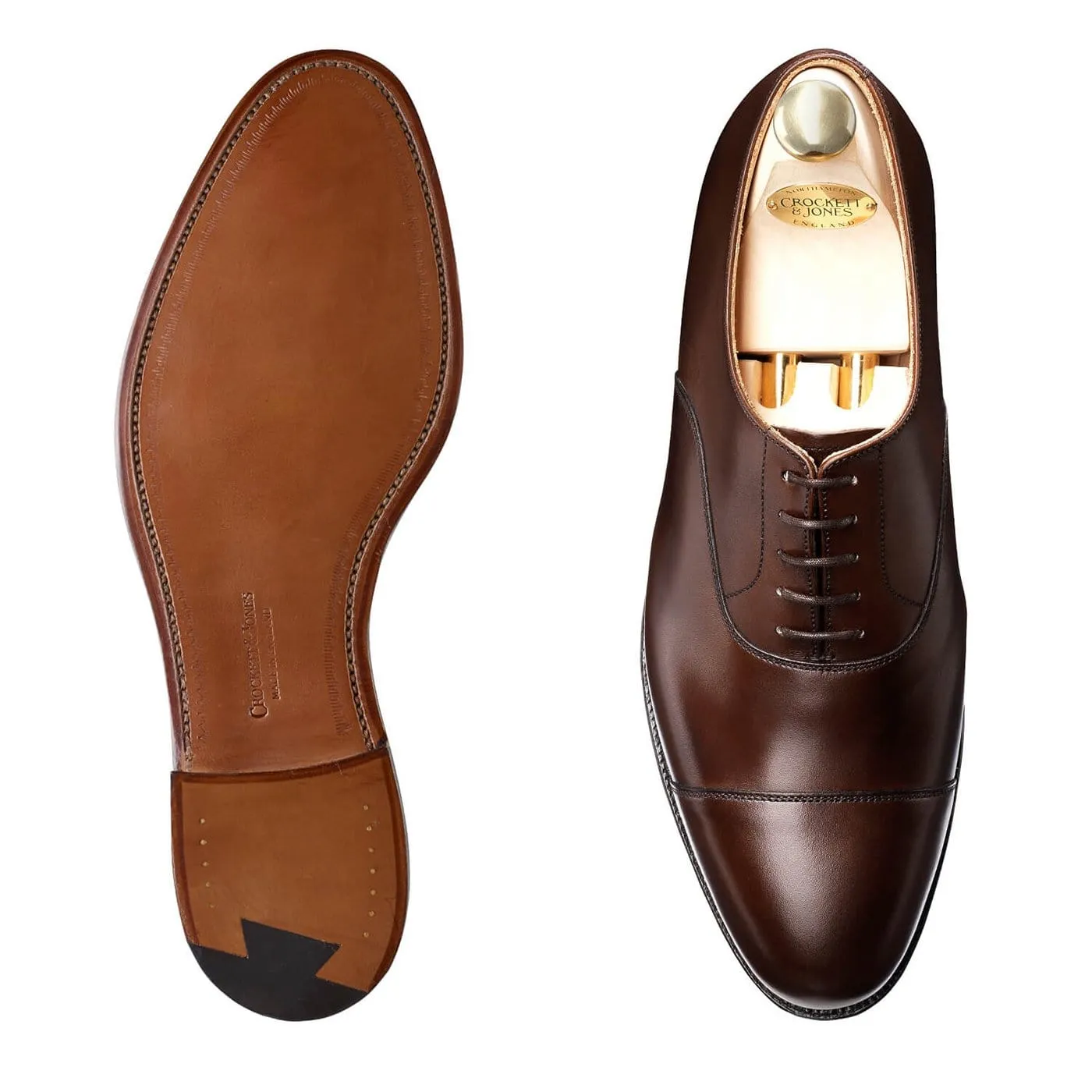 Connaught Dark Brown Burnished Calf Versatile Style