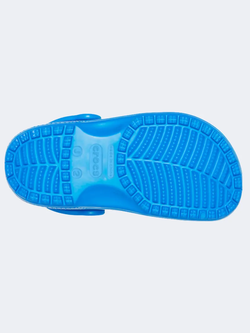 Coastal vibe Crystal Glow Crocs Classic Clog Ps-Boys Lifestyle Blue