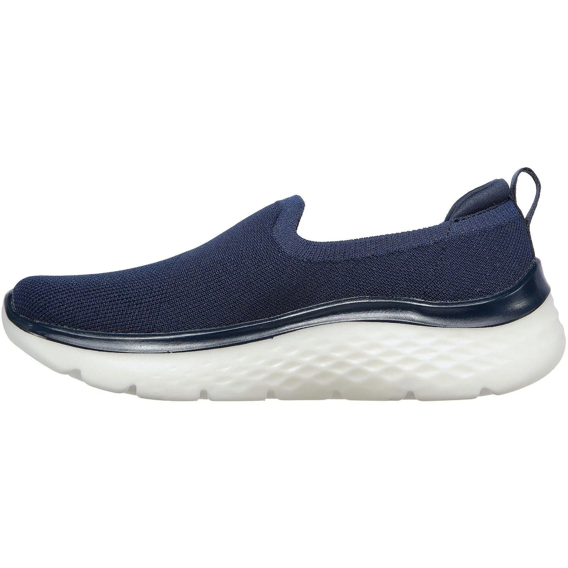Quick Dry Fit Cliff Trail Skechers GoWalk Hyper Burst Slip On Womens Walking Shoes - Navy