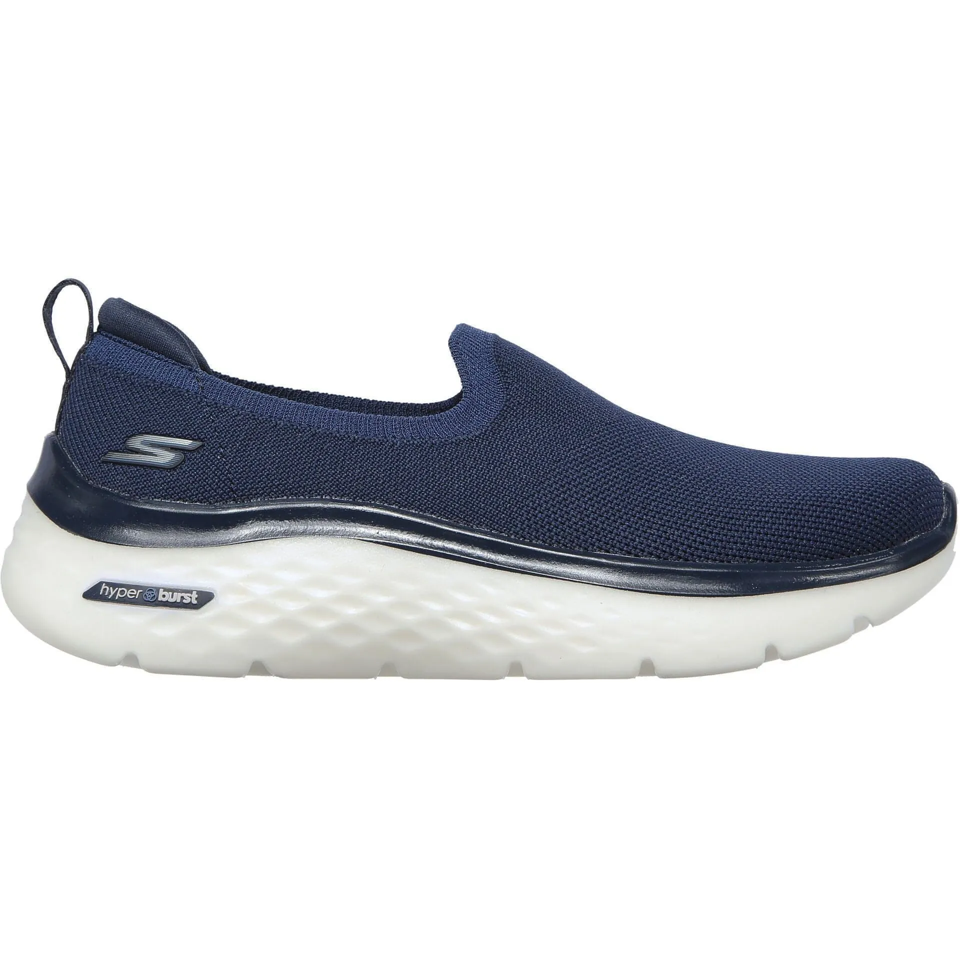 Multi-Use Hiking Boots Skechers GoWalk Hyper Burst Slip On Womens Walking Shoes - Navy