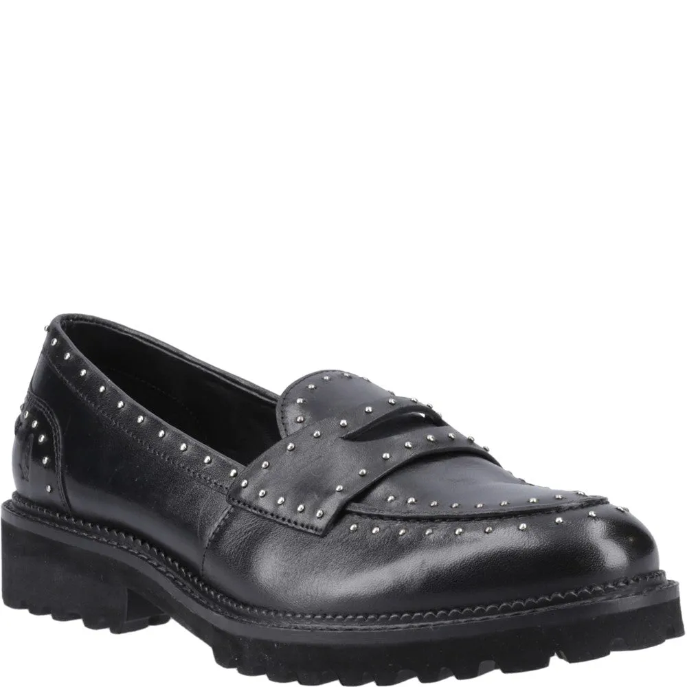 Black Genie Studed Loafers True Firm