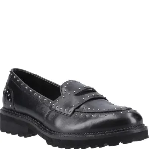 Black Genie Studed Loafers True Firm