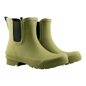 Chelsea Matte Olive Women's Rain Boots New Arrival Classic Touch