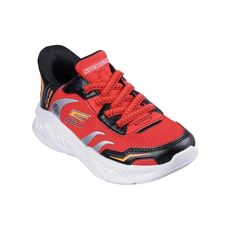SLIP-INS: SKECHERS METEOR-LIGHTS - 403848L/RDBK Relax Fit Walk Comfort Fit Slip