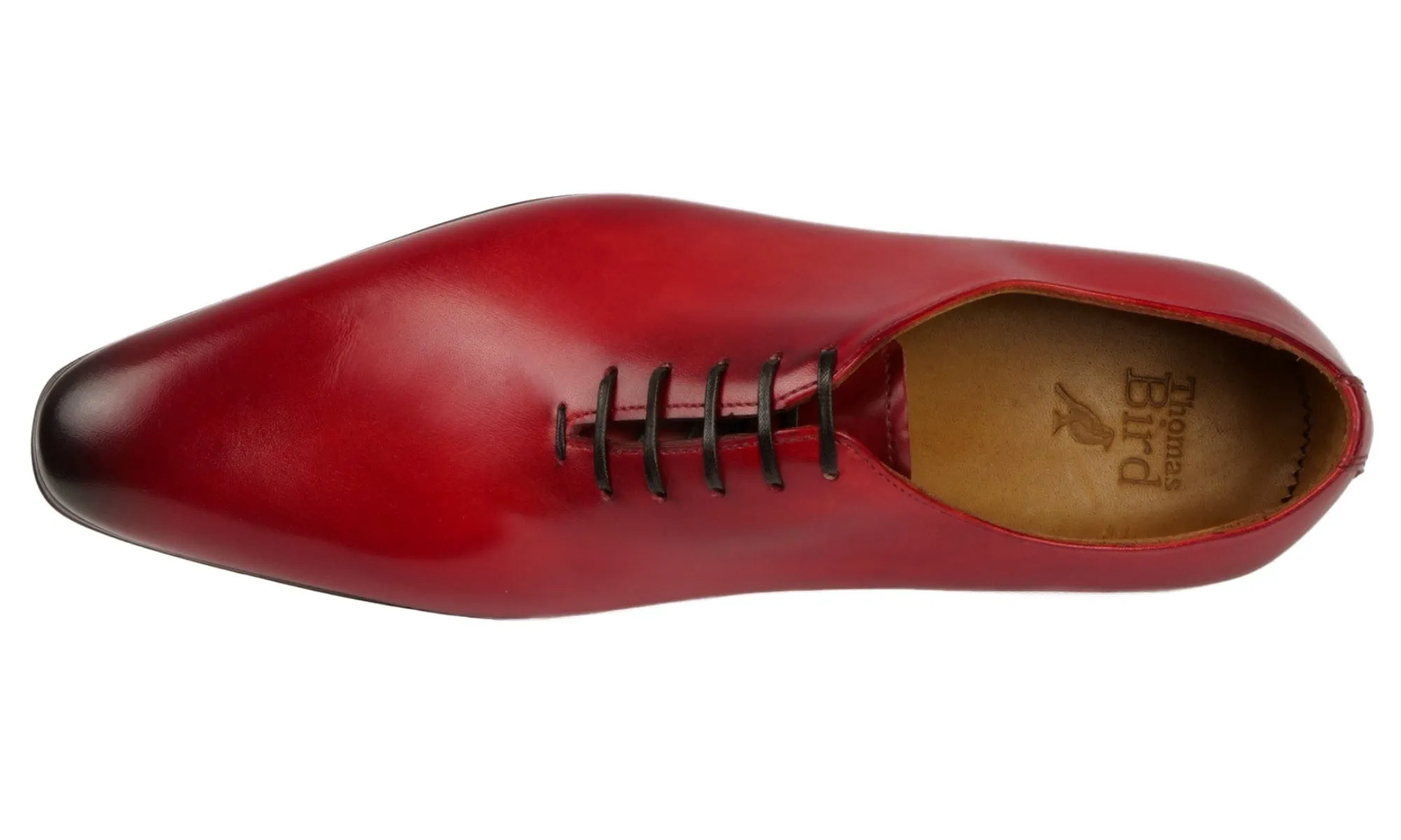 Stylish Walking Shoes Smart Step Benson Wholecut Oxford Scarlet Red