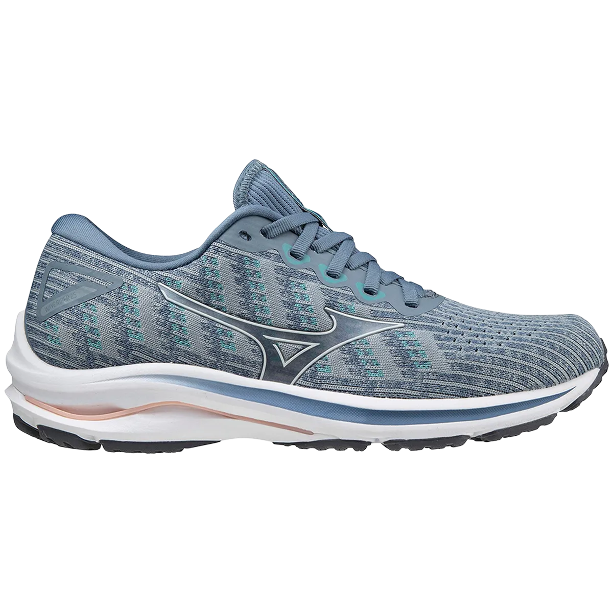 Women's Wave Rider 25 Waveknit spiritual - event running option color - white