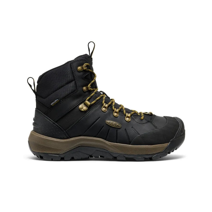 Men's Revel IV Polar Waterproof Boot  |  Black/Lemon Curry Fast Track Classic