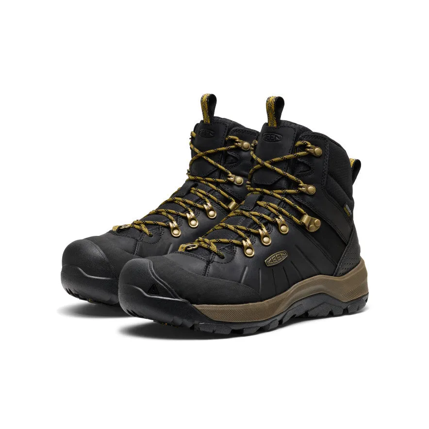 Men's Revel IV Polar Waterproof Boot  |  Black/Lemon Curry Lightweight Support
