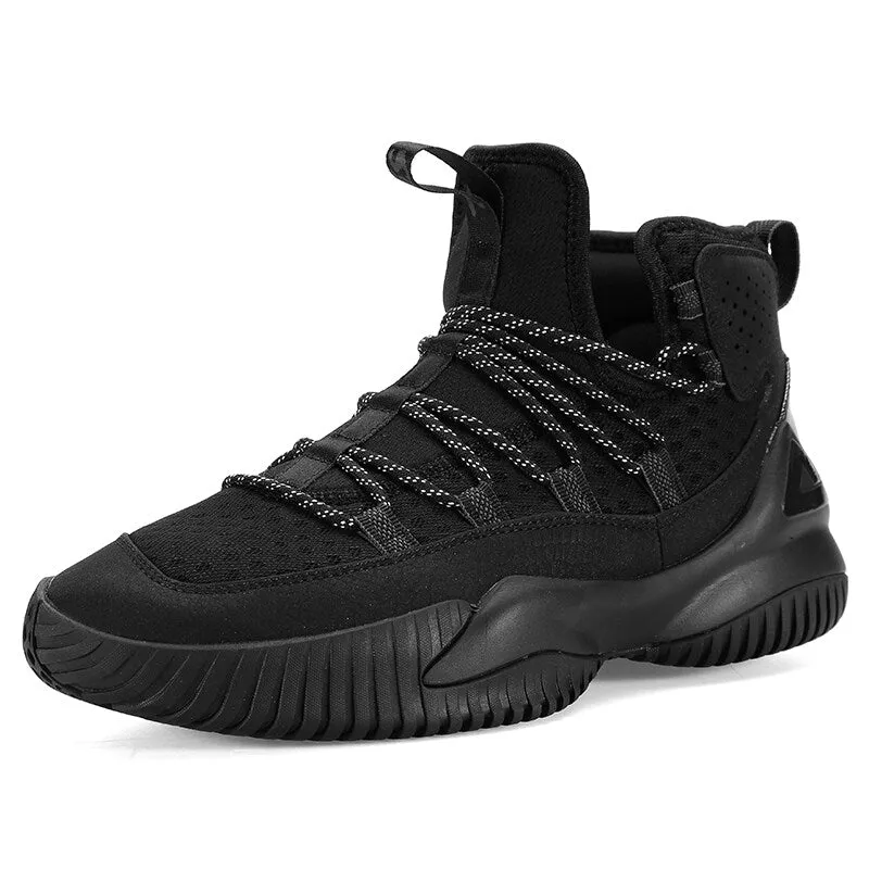 Torsion Control Frame Pebax Technology PEAK Men Court Basketball Shoes Cushioning Sneakers Black DA830551