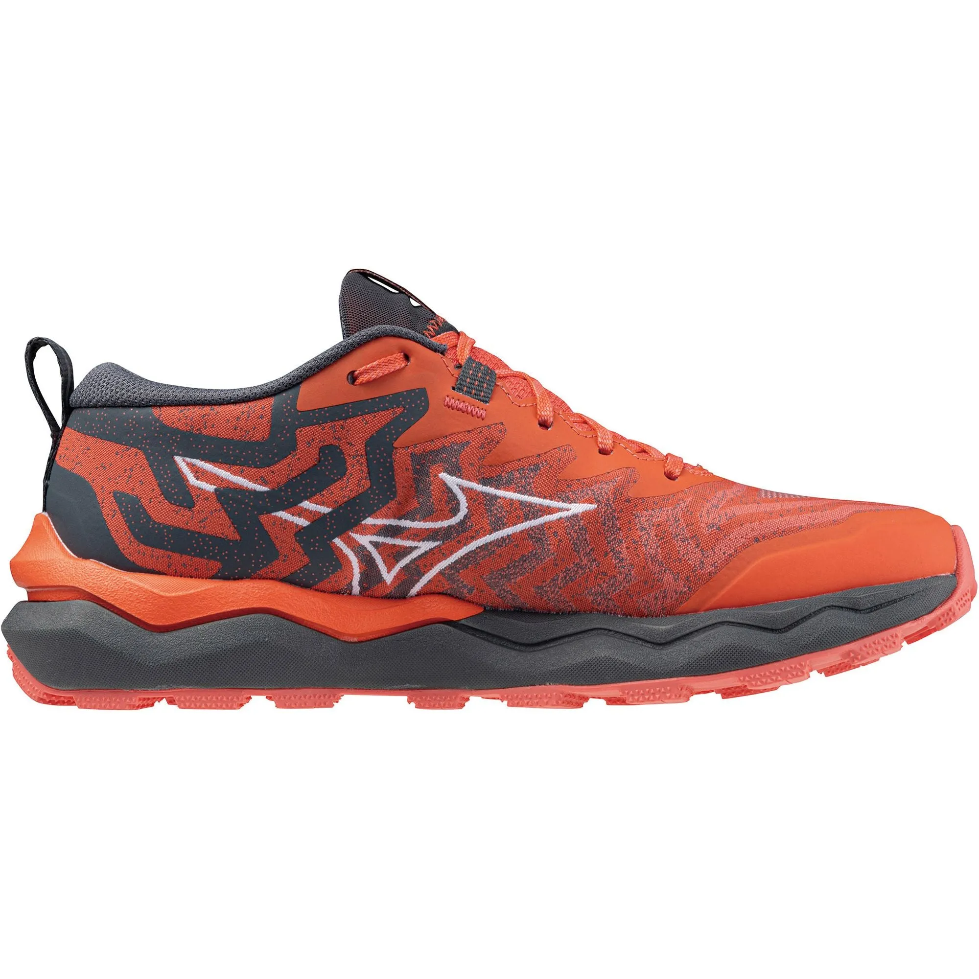 Mizuno Wave Daichi 8 Womens Trail Running Shoes - Red Functional Grip