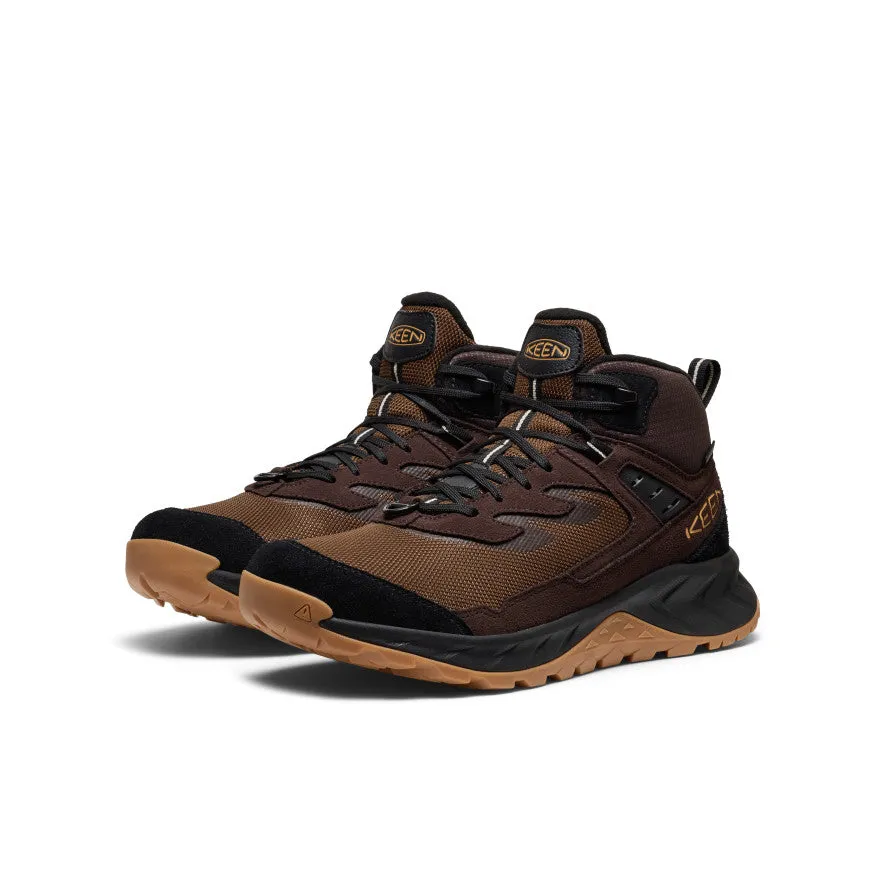 Heel design minimizes rolling and overcorrection Men's Hightrail Polar Hiking Boot  |  Dark Earth/Java