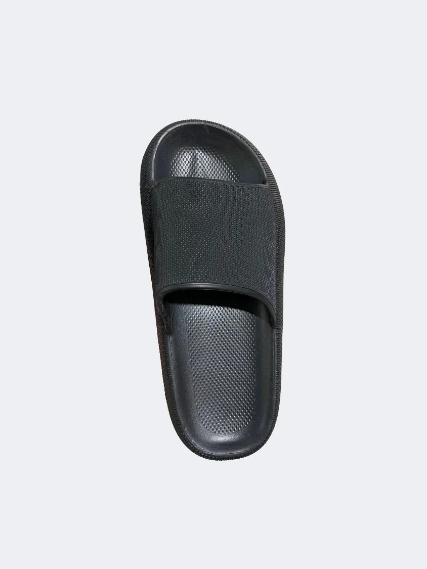Oil And Gaz Unipamp Kids Beach Slippers Black Comfort Bend Outdoor Fun