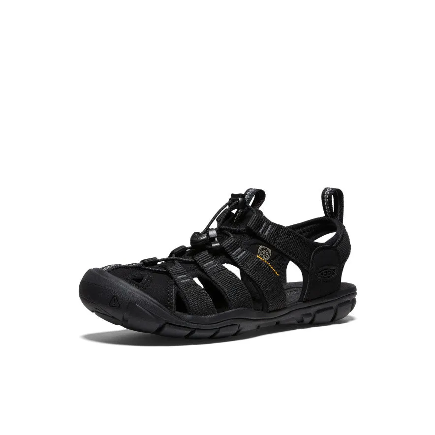 Breathable Fit Women's Clearwater CNX Sandal  |  Black/Black