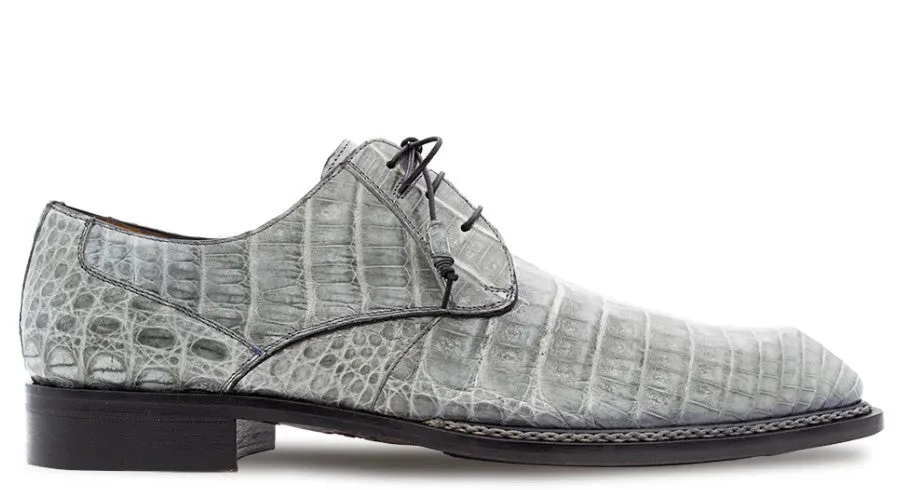 "Cratos" Crocodile Derby Pearl/Grey Mind Ease Strong Step