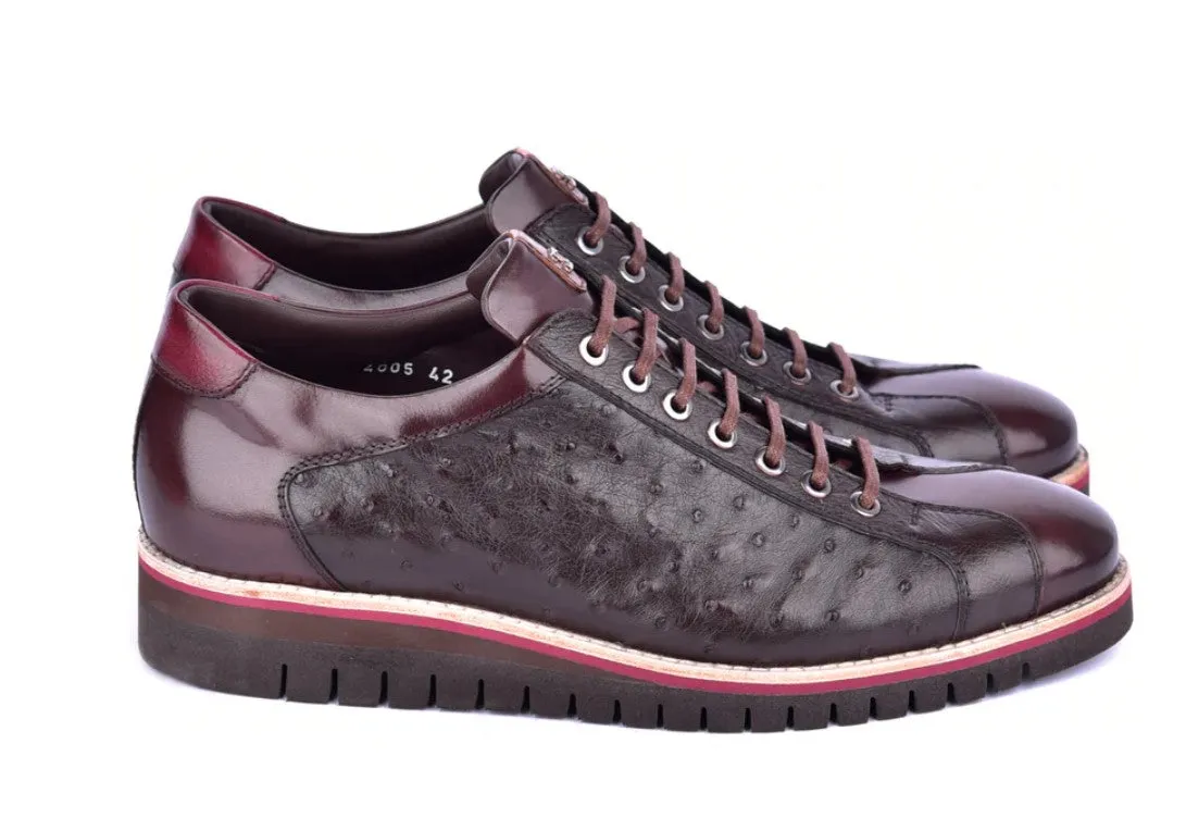 Mesh Joint Care Style: 4005-Brown Ostrich