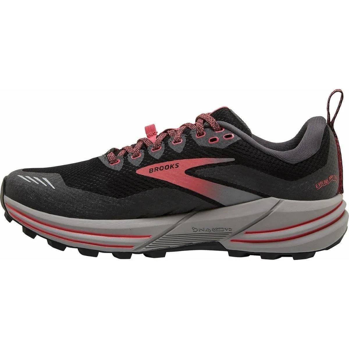 Daily Energy Brooks Cascadia 16 GORE-TEX Womens Trail Running Shoes - Black
