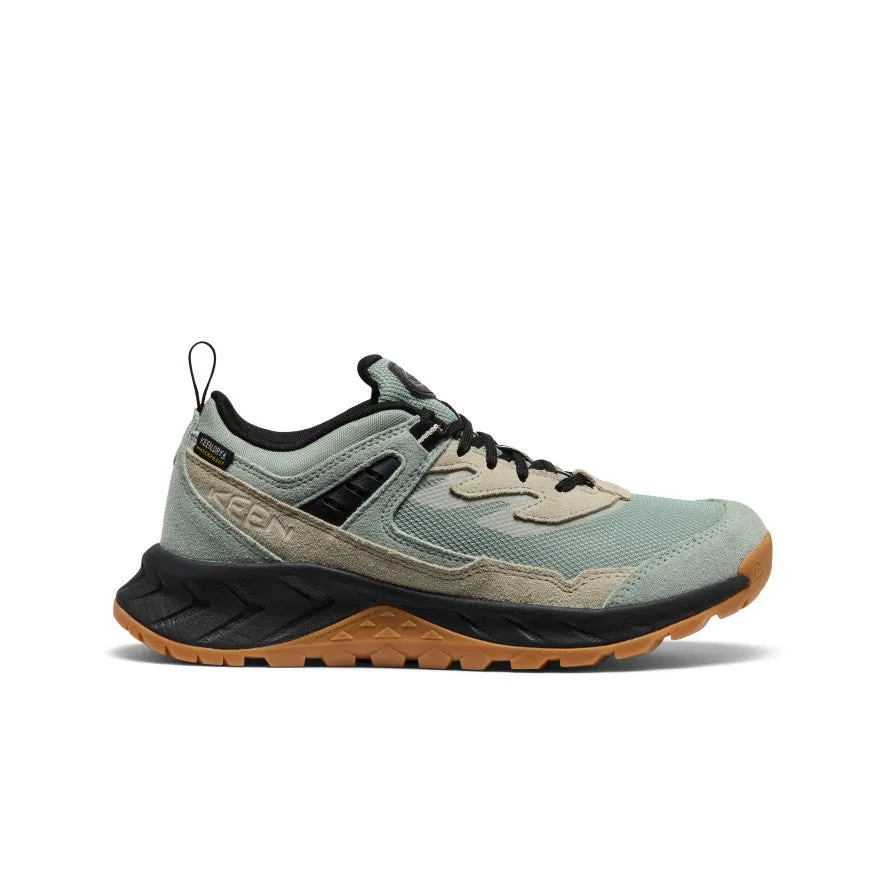 Women's Hightrail Waterproof Hiking Shoe  |  Iceberg Green/Abbey Stone Flexible Sole Antique Glow