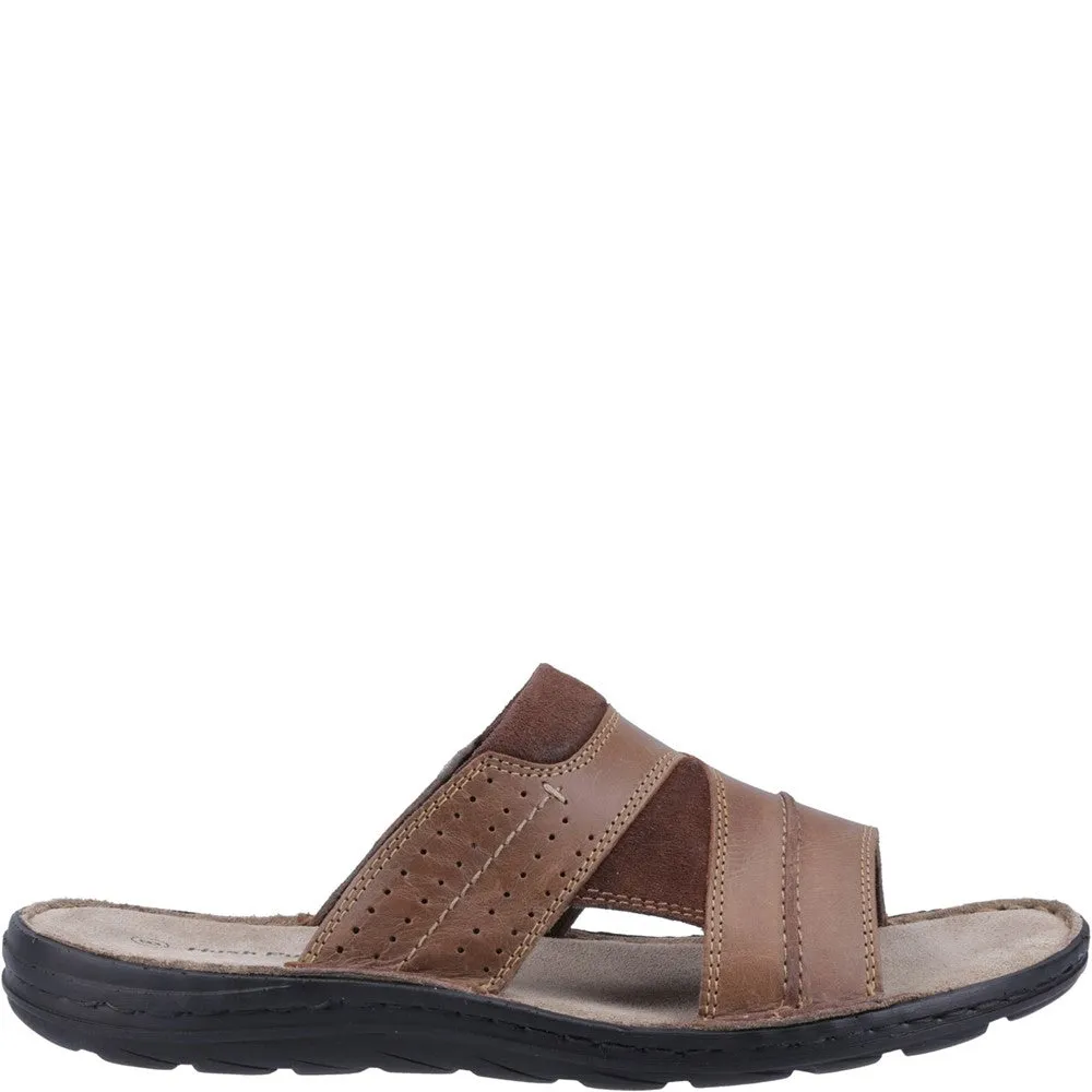 Travel Ready Travel Essential Tan Archer Mule Sandals
