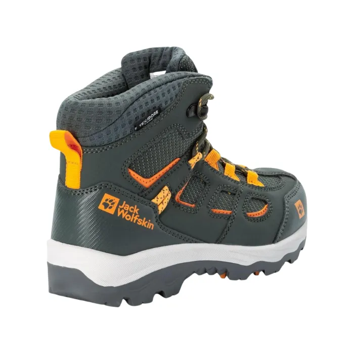 Hill Tough jack wolfskin Vojo Texapore Mid Kids Waterproof Hiking Boots