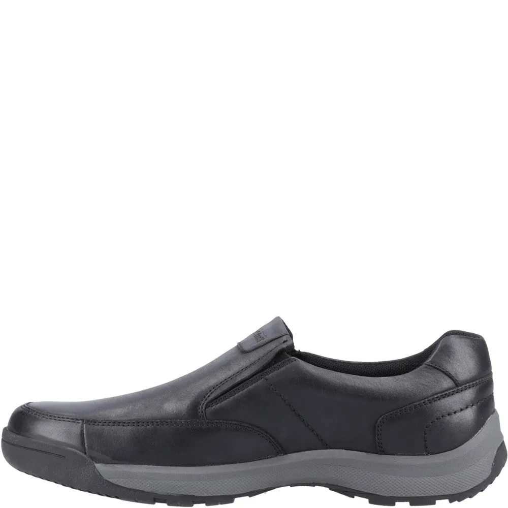 Slow Step Odor Resistant Black Vaun Slip On Shoes